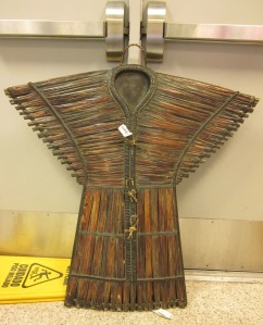 Wooden Armor Wall Hanging