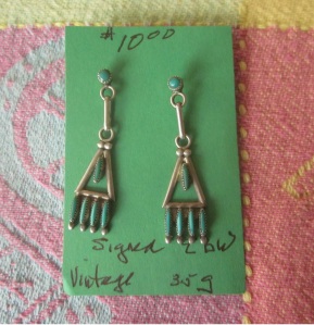 Vintage Zuni earrings